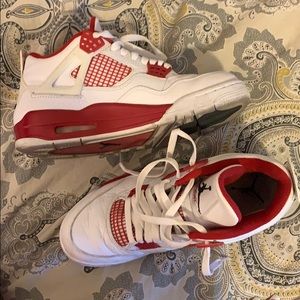 Fire Red Jordan 3s